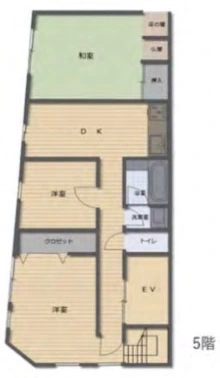 5階 間取り図