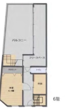 6階 間取り図